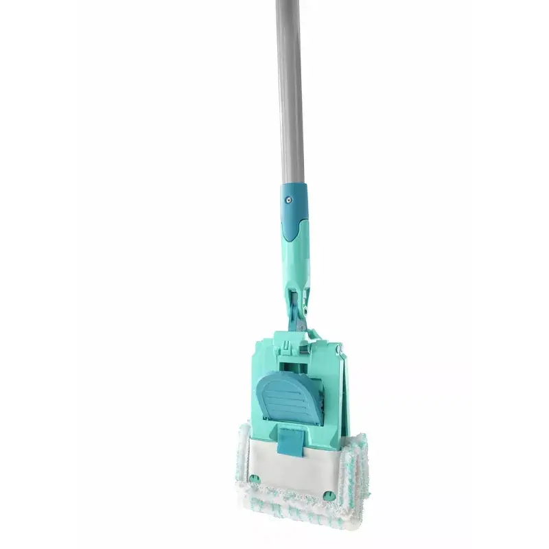 Set pulizia pavimenti Leifheit PowerClean M 1055510 con panno in microfibra e manico regolabile