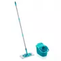 Set pulizia pavimenti Leifheit PowerClean M 1055510 con panno in microfibra e manico regolabile