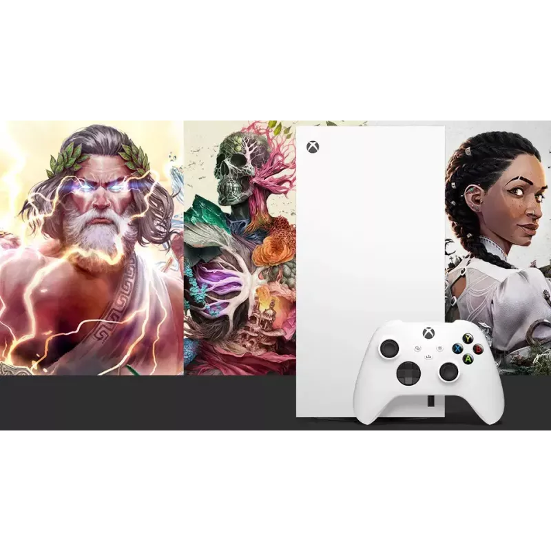 Console per videogiochi Microsoft Xbox Series X Digital Edition — 1 TB SSD, 4K, Wi‑Fi, Ethernet, bianco