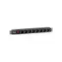 Ciabatta Equip 8 prese tedesche, 1U, orizzontale, plastica, nero, 8 uscite AC, 1,8 m