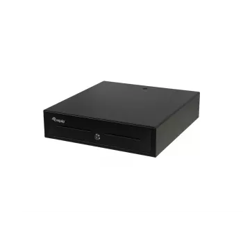 Cassetto portavalori Equip per sistemi point-of-sale, 4 scomparti banconote/8 monete, vaschette monete rimovibili, collegamento RJ11