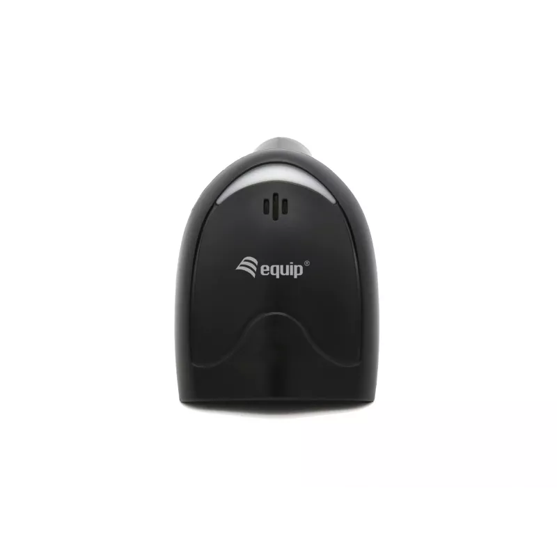 Lettore di codici a barre portatile Equip 1D laser USB con filo nero ABS