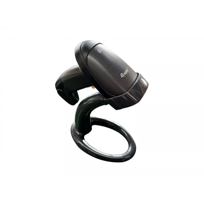 Lettore di codici a barre Equip wireless 1D laser, con supporto