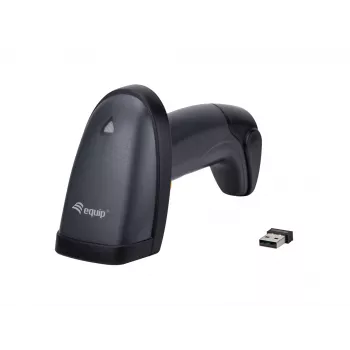 Lettore di codici a barre portatile Equip scanner 2D wireless con supporto