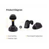 Lettore di codici a barre Equip wireless 1D laser, lunga portata, con supporto