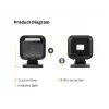 Scanner da tavolo Equip USB 2D omnidirezionale 1MP, lettore di codici a barre fisso
