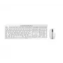 CHERRY Stream Desktop tastiera mouse inclusi ufficio RF wireless QWERTY US English grigio