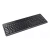 Tastiera Cherry Stream ultimate — full-size USB, RF wireless & Bluetooth, QWERTY inglese, retroilluminazione LED, nero