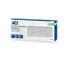 Tastiera Bluetooth portatile ACT layout Azerty/BE senza fili bianco 75%