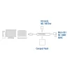 Lettore di schede ACT USB 3.0 AC6370 CF MMC MS Duo MicroSD SDHC nero