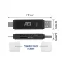 Lettore di schede ACT USB-C/USB-A 3.0 nero