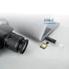 Lettore di schede ACT USB-C/USB-A 3.0 nero