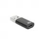 Adattatore da connettore maschio USB-A a connettore femmina USB-C ACT AC7376 nero
