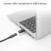 Adattatore da connettore maschio USB-A a connettore femmina USB-C ACT AC7376 nero