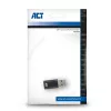 Adattatore da connettore maschio USB-A a connettore femmina USB-C ACT AC7376 nero