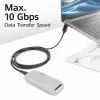 Cavo ACT USB 3.0 10Gbps 60W da USB Type-C (dritto) a USB Type-C (angolare alto/basso), 2 metri