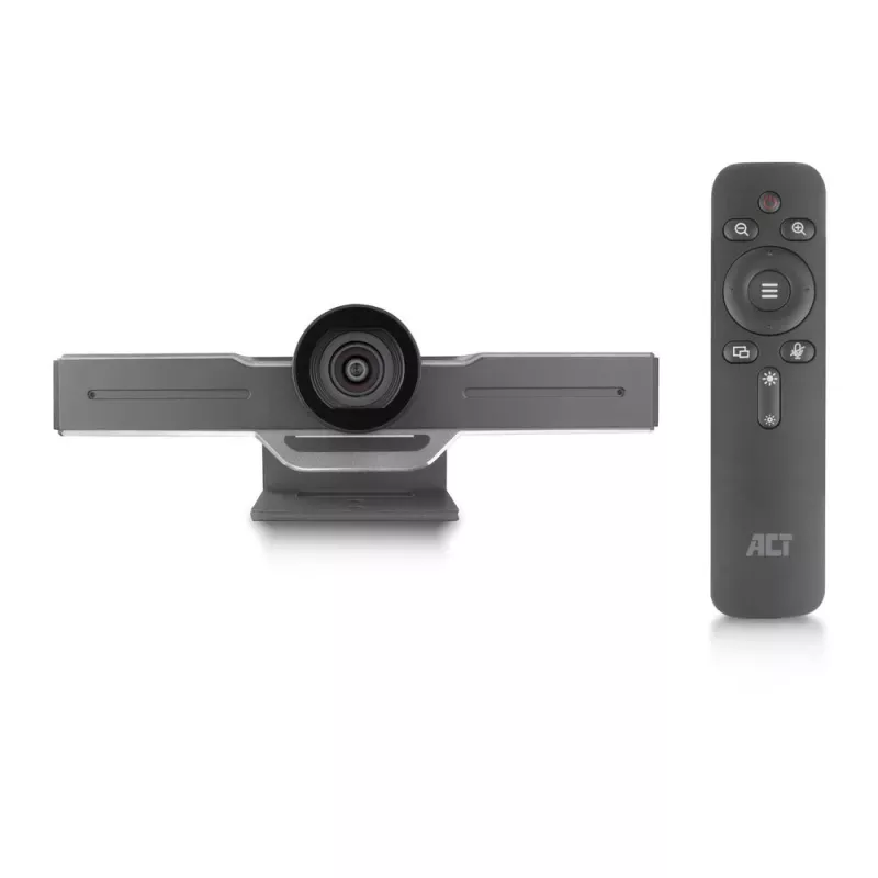 Videocamera per conferenze ACT Full HD con microfono, funzioni di rotazione, inclinazione e zoom