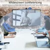 Videocamera per conferenze ACT Full HD con microfono, funzioni di rotazione, inclinazione e zoom