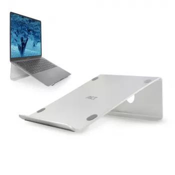 Supporto per laptop ACT AC8115 alluminio grigio 190x260x90 mm