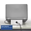 Supporto per laptop ACT AC8115 alluminio grigio 190x260x90 mm