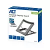 Supporto per laptop ACT AC8145 5 posizioni di altezza regolabili nero