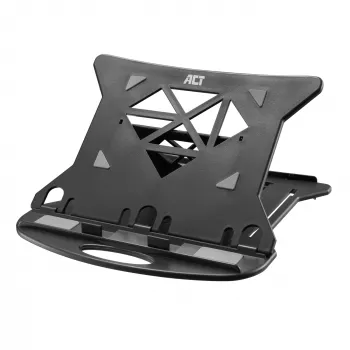 Supporto per laptop ACT AC8150 pieghevole 7 altezze regolabili nero