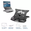 Supporto per laptop ACT AC8150 pieghevole 7 altezze regolabili nero