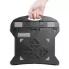 Supporto per laptop ACT AC8150 pieghevole 7 altezze regolabili nero