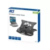 Supporto per laptop ACT AC8150 pieghevole 7 altezze regolabili nero