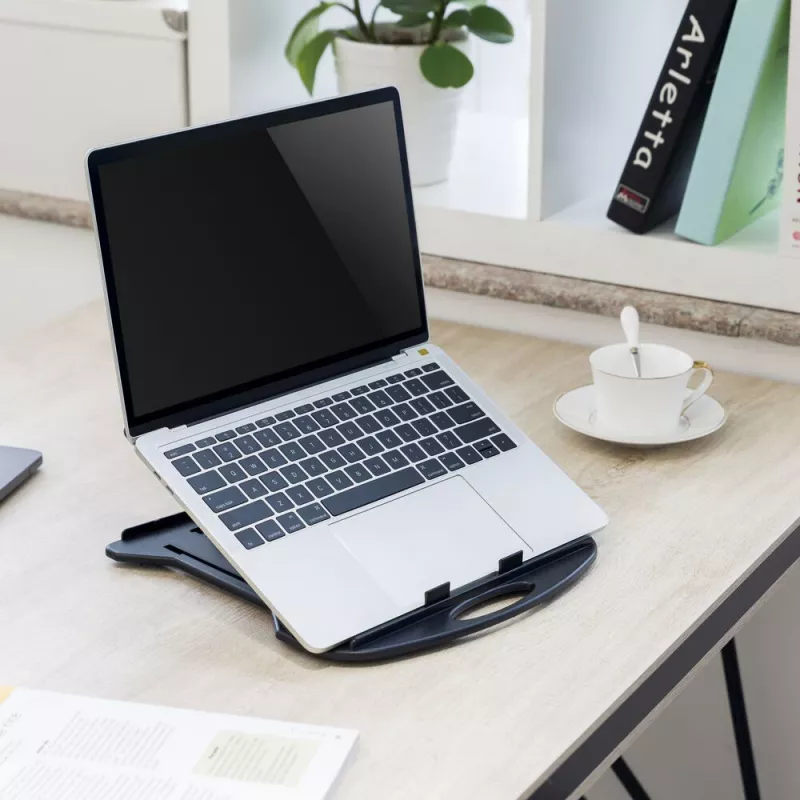 Supporto per laptop ACT AC8150 pieghevole 7 altezze regolabili nero
