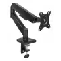 Braccio per monitor ACT per schermi da 35 pollici, a gas, monitor singolo, morsetto/passaggio scrivania, fino a 9 kg, VESA 75x75–100x100, inclinazione ±45°, nero