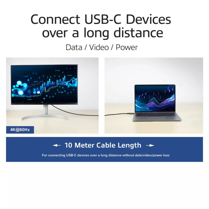 Cavo di collegamento ACT USB-C 3.2 Gen2 Active Optical (AOC), 3m