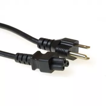 Cavo di alimentazione ACT connettore maschio USA - C5 nero 1,8 m