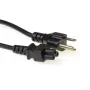 Cavo di alimentazione ACT connettore maschio USA - C5 nero 1,8 m