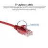 ACT Rosso 2 metri LSZH U/UTP CAT6 Datacenter Slimline cavo patch con connettori RJ45