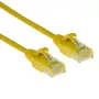 ACT Giallo 1 metro LSZH U/UTP CAT6 Datacenter Slimline cavo patch senza linguetta con connettori RJ45