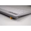 BakkerElkhuizen UltraBoard 950 V2 US Qwerty, con filo, USB, interruttori a forbice, QWERTY, grigio scuro, grigio chiaro