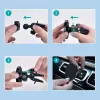 Supporto magnetico per auto per iPhone 12 CHOETECH, compatibile con bocchette di ventilazione, supporto compatto