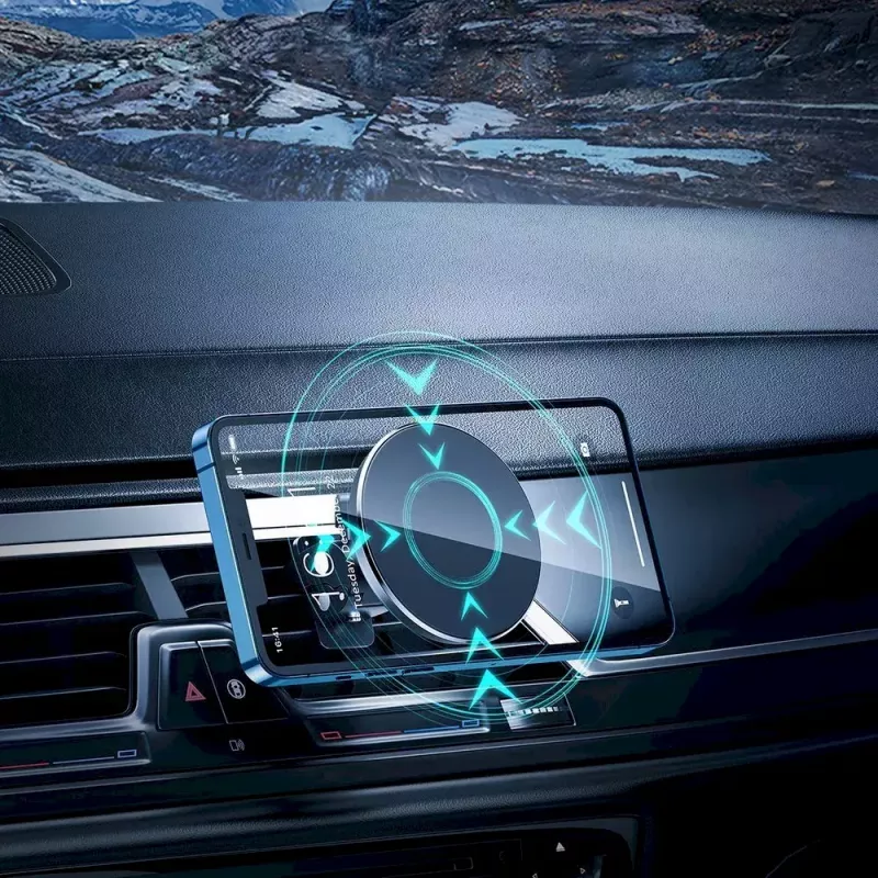 Supporto magnetico per auto per iPhone 12 CHOETECH, compatibile con bocchette di ventilazione, supporto compatto