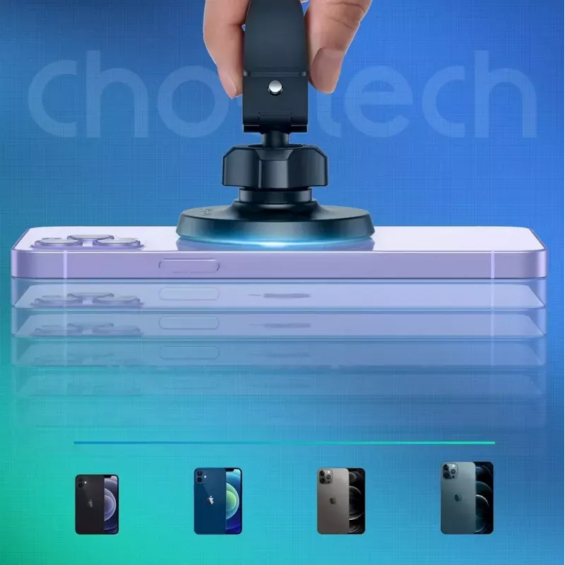 Supporto magnetico per auto per iPhone 12 CHOETECH, compatibile con bocchette di ventilazione, supporto compatto