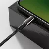 Cavo Baseus Tungsten Gold 1 m nero Lightning a USB C