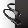 Cavo Baseus Tungsten Gold 1 m nero Lightning a USB C
