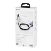Cavo Baseus Tungsten Gold 1 m nero Lightning a USB C