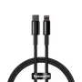 Cavo Baseus Tungsten Gold 1 m nero Lightning a USB C