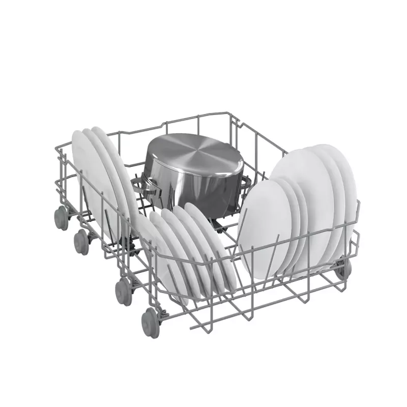 Lavastoviglie slim a libera installazione BEKO DVS05024W — 10 coperti, 45 cm, 49 dB, classe energetica E