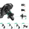 Supporto auto per smartphone CHOETECH T536-S con ricarica wireless 10W, montaggio su cruscotto/parabrezza