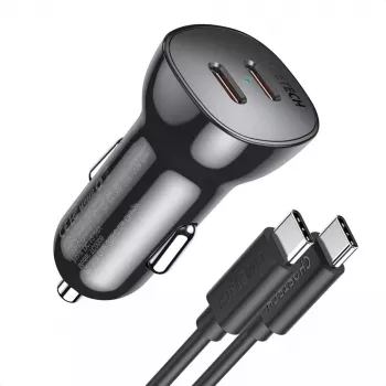 Caricabatterie da interno Choetech TC0008 nero accendisigari ricarica rapida