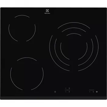 Piano cottura in vetroceramica Electrolux EHF6232FOK nero 60 cm