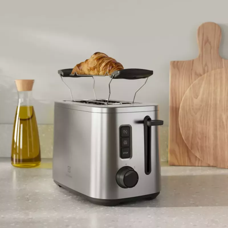 Electrolux Create 5 E5T1-4ST tostapane, 2 fette, 800 W, acciaio inox