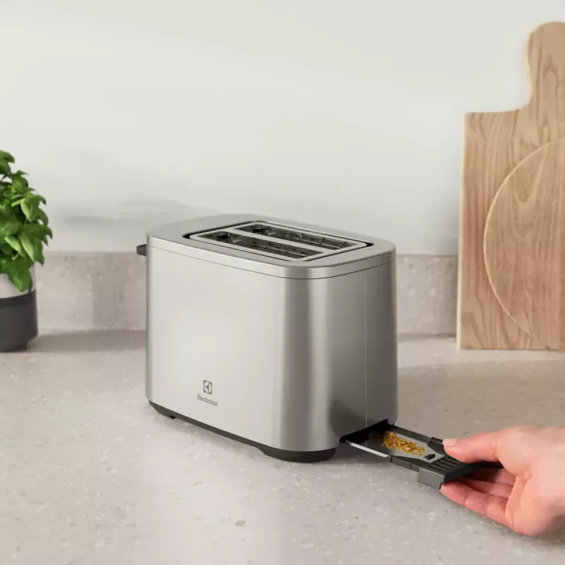 Electrolux Create 5 E5T1-4ST tostapane, 2 fette, 800 W, acciaio inox